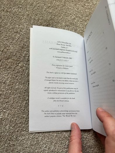 Irish Words & Phrases by Diarmaid O Muirithe