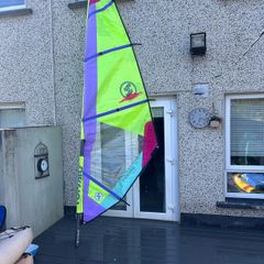 2 windsurf sails for young beginner