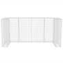 Gabion Triple Wheelie Bin Surround Steel Image 10