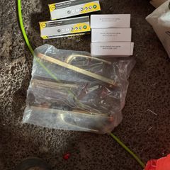 Brand new door cylinder locks and new door handle