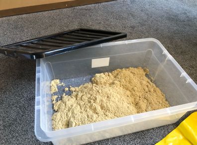 play therapy items-Sand tray set