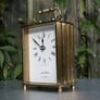 Vintage Brass Carriage Clock Image 3