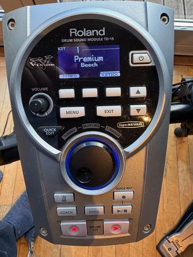 Roland TD-15K V-Drums V-Tour Series Electronic Drum Kit
