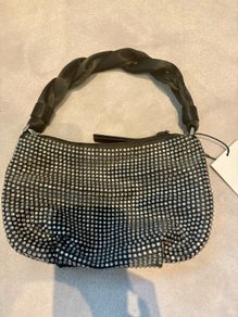 Zara rhinestone bag, brand new, never worn.