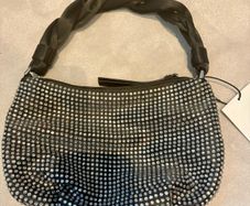 Zara rhinestone bag, brand new, never worn.