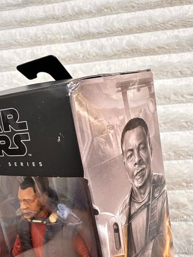 Hasbro Star Wars the Black Series Mandalorian Magistrate Greef Karga Damaged Box Please see photos
