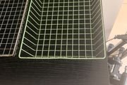 Vintage metal filing trays