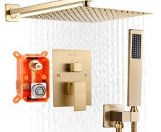Shower Faucet Set, Rainfall Bathroom Shower System