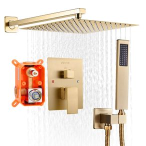Shower Faucet Set, Rainfall Bathroom Shower System