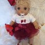 Reborns By Laura.  Christmas Sweetie Pie & Free Gift!! 16inch, Weighted, Mini Reborn Doll. Image 2