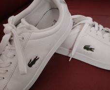 Lacoste POWERCOURT - Trainers - white