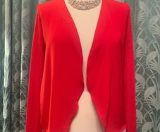 Esprit Red cardigan. Size S