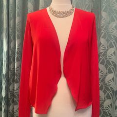 Esprit Red cardigan. Size S