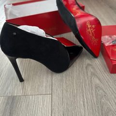 black heels