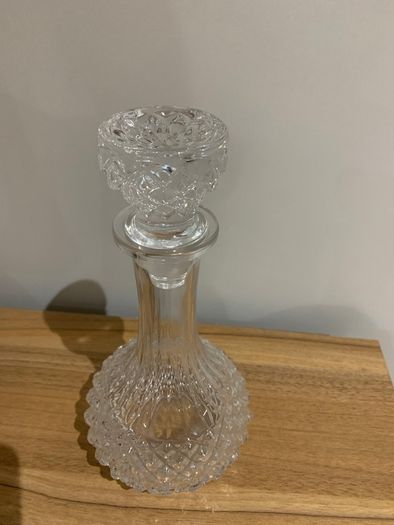 Cut Glass Crystal Decanter