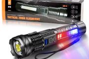 Super bright LED Flashlight, USB handheld torch
