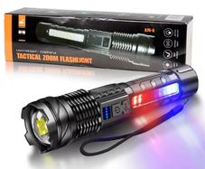 Super bright LED Flashlight, USB handheld torch