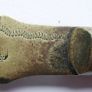 Vintage Sheffield butter or fish knives, two knives have white mother-of-pearl handles Image 9