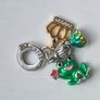 Princess Frog and Crown Charm 925 Silver Charm Compatible with Pandora Charms, Trollbeads, Chamilia, Biagi and Many Other IRL Charm Bracelets. Image 4