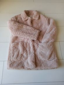 Girls winter fluffy coat