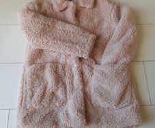 Girls winter fluffy coat