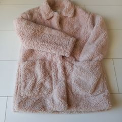 Girls winter fluffy coat