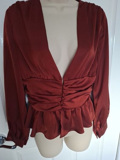 In the Style Rust L/S Blouse