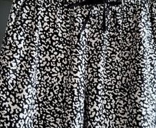 M&S monochrome loose pants with pockets Sz 12 Long