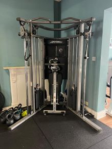 Life Fitness G7 Motion Gym System with Bench + extra accessories