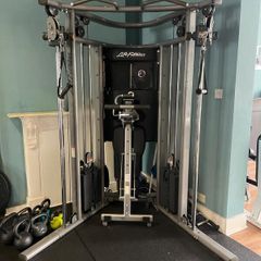 Life Fitness G7 Motion Gym System with Bench + extra accessories