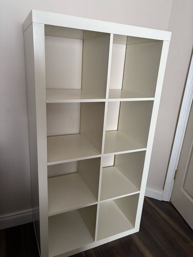 Ikea Kallax 2x4 Storage including baskets