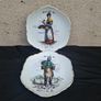 2 old paris works sides plates postage possible Image 3