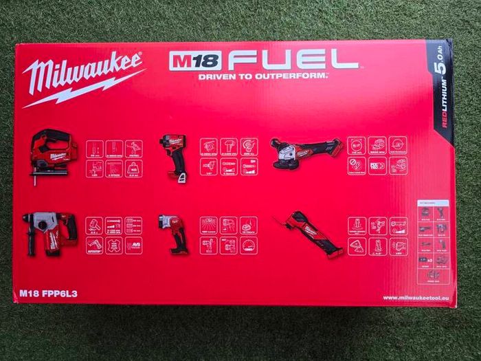 Milwaukee M18 Fuel Brushless 6 Piece Kit