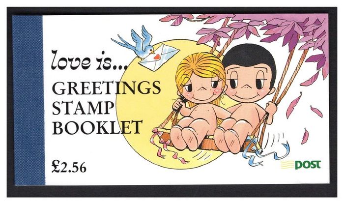 1998 Ireland IRP2.56 Greetings Stamp Booklet Mint Never Hinged MNH). Hibernian HB62