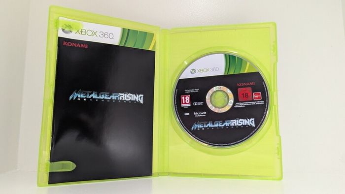 Metal Gear Rising Revengeance Xbox 360