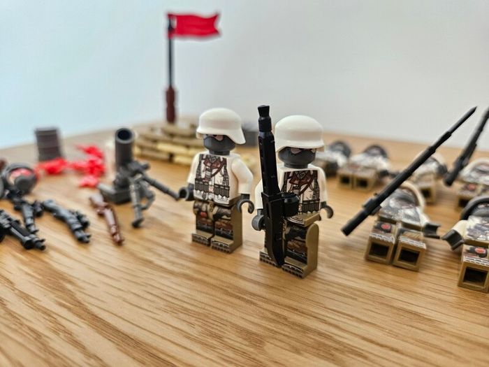 Lego Compatible WW2 German winter soilders New