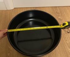 Very large indoor and outdoor ceramic black pot
