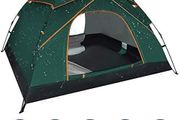 Automatic Pop Up Tent for 3-4 Person,Upgraded Camping Tent Waterproof &amp; UV Protection Instant Portable Dome Tent with Carrying Bag for Family Camping Hiking