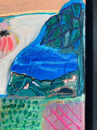 Framed Original Painting Contemporary Art  Irish Art Gift