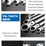14PCS Keys Set Multitool Wrench Ratchet Spanners Set Hand Tool Wrench Set Universal Wrench Tool Car Repair Tools Image 5