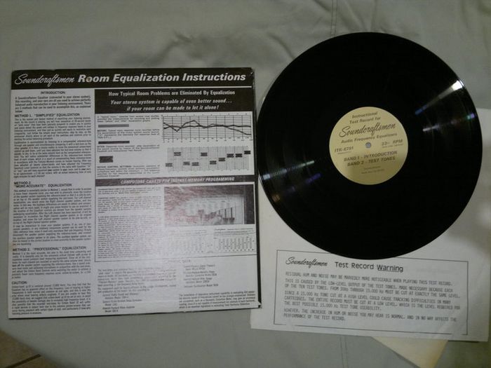 Soundcraftmen Instructional Test Record.Excell.cond.Lp.