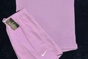 Nike Miller Dri-FIT Set Purple T-Shirt &amp; Shorts Mens Size Large