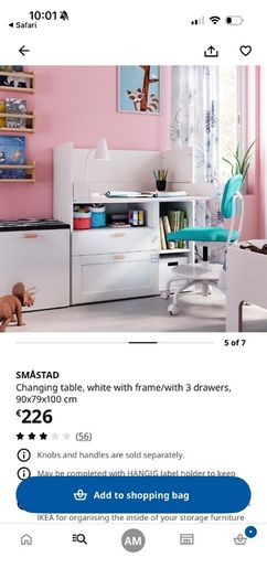 changing table