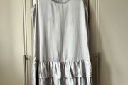 Red herring silk and cotton mix dress (10)