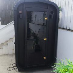 Mini cube sauna