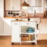 Kitchen Island Trolley portable Image 3