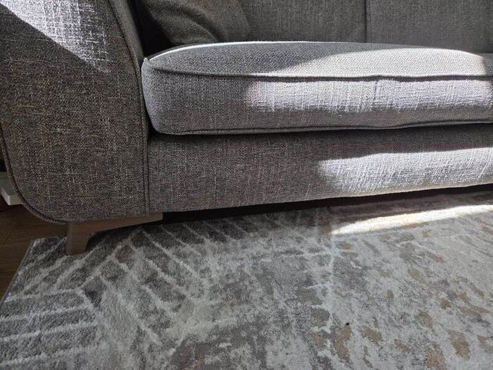 Beautiful grey sofa