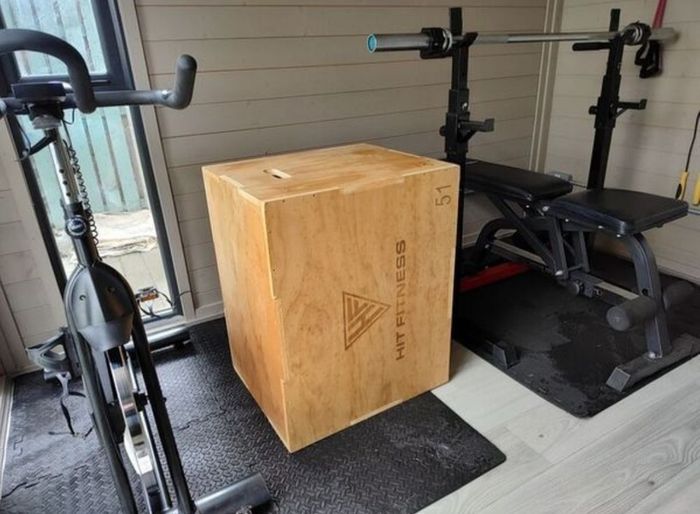 Hit Fitness 3 in 1 Wooden Plyometric Box
