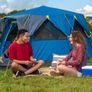 3 Man Tent Ideal for Camping in the Garden, Dome Tent, Waterproof 3 Person Camping Tent with Sewn-in Groundsheet (FREE POSTAGE) Image 4