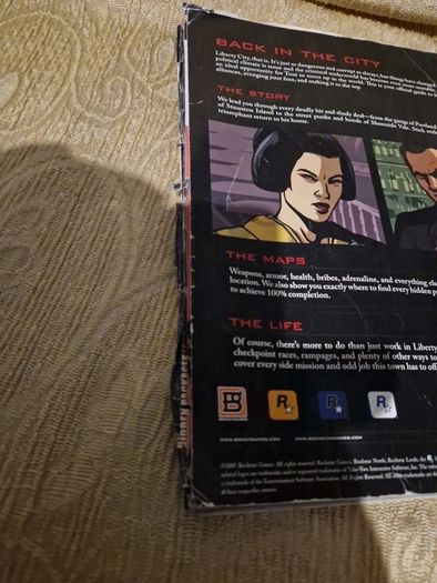 Grand theft auto Liberty city stories Official strategy guide